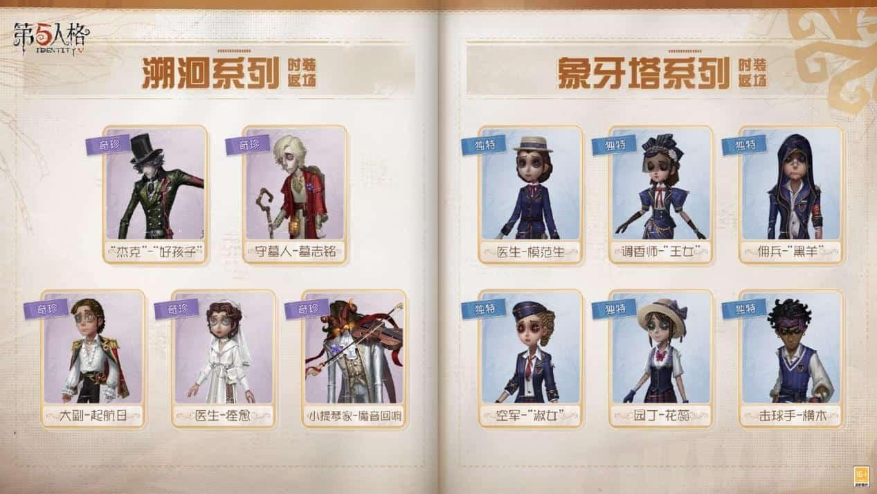 《第五人格》全新主线版本《昨日之笼》 前瞻直播回顾